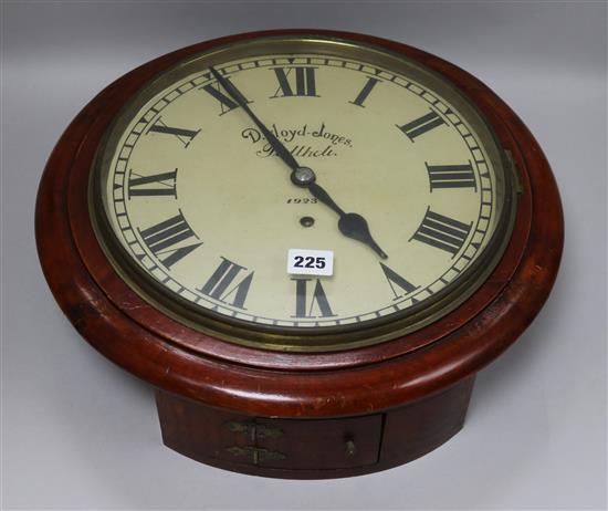 A Welsh wall timepiece